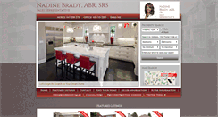 Desktop Screenshot of nadinebrady.com